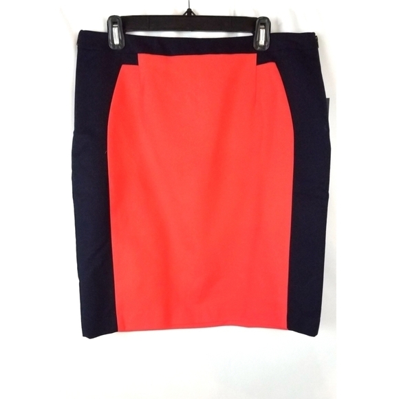 Worthington Dresses & Skirts - Worthington Size 12 Coral Blue Pencil Skirt
